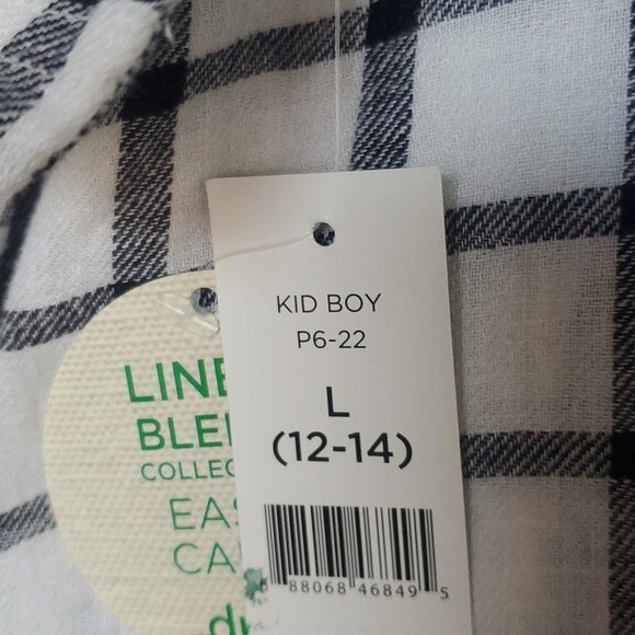 Boys button down shirt NEW by dip - Picture 4 of 4